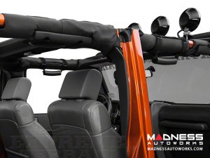 Jeep Wrangler TJ Deluxe Grab Handle Kit - Black